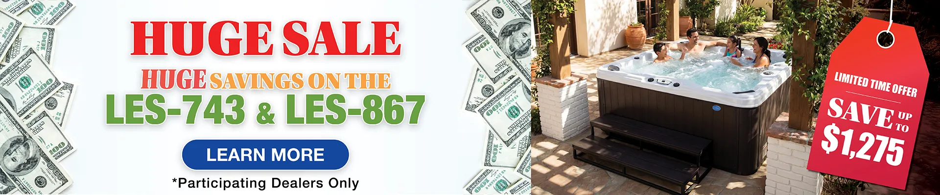 Calspas hot tub being used in a family setting - Syracuse